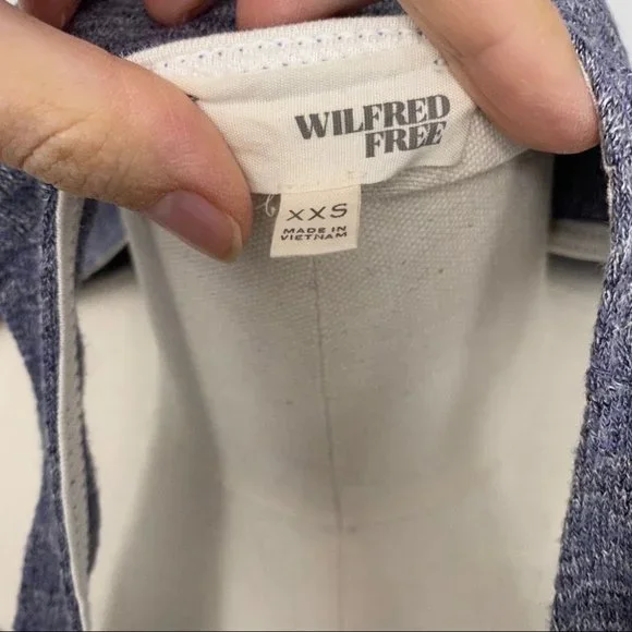 Aritzia Wilfred Free Ornella Tank Top Blue - Picture 8 of 8